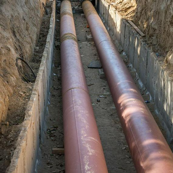 大口径钢管用于市政管道